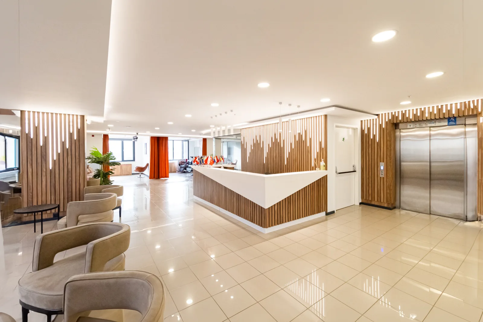 Recepcia kliniky NewLooks